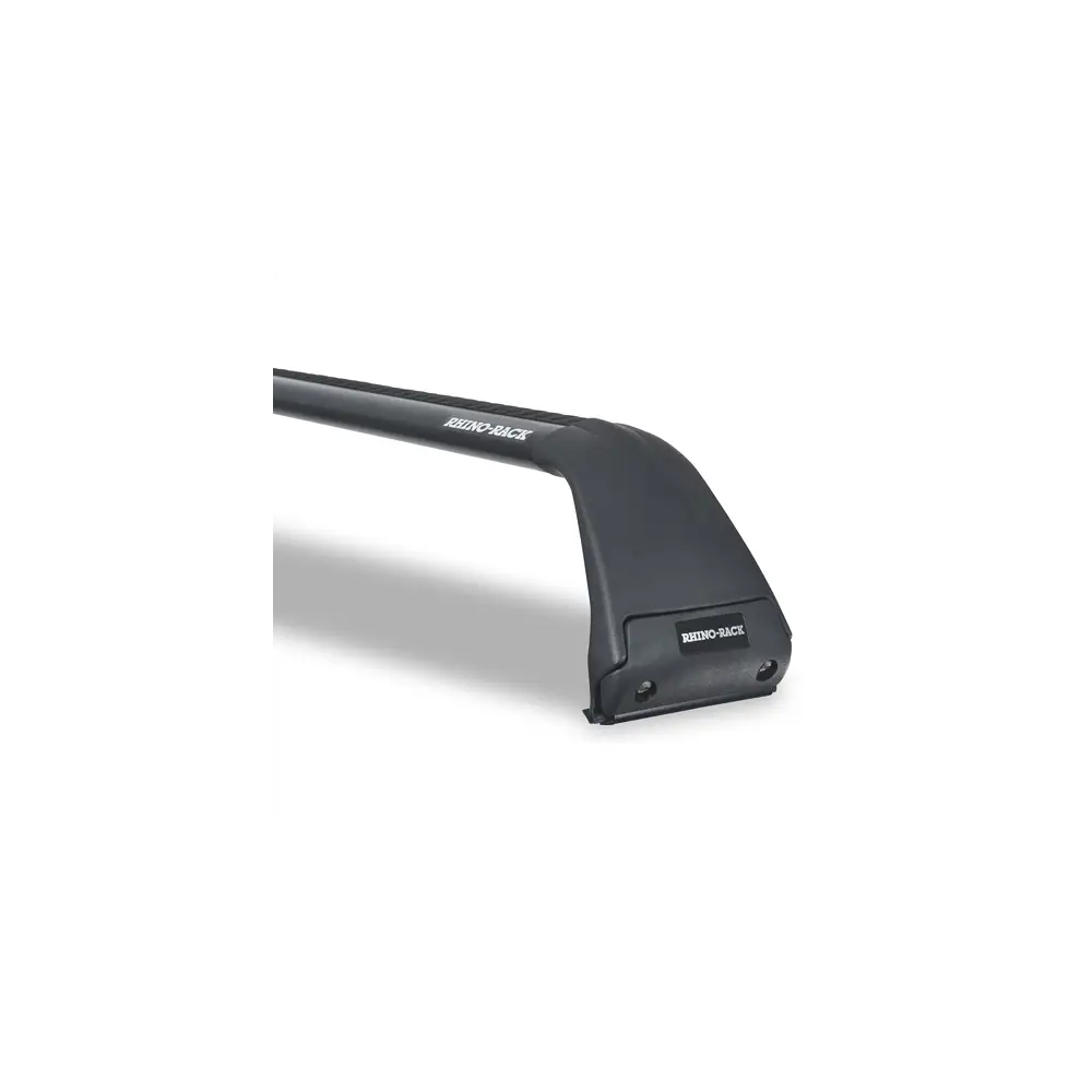 Roof Rack Kit - 2 VORTEX AERO Black Bars w 4 Gutter Mounts (for 2 DR Jeep) - SG60